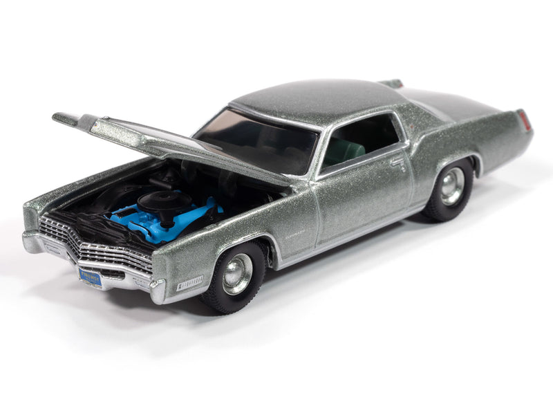 1967 Cadillac Eldorado Silver Auto World Premium 1:64 Scale
