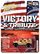 2004 Hummer H2 Wagon Sand Johnny Lightning Metal of Valor 1:64 Scale