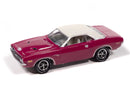 1971 Dodge Challenger R/T Pink Johnny Lightning Classic Gold 1:64 Scale