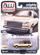 1987 Plymouth Voyager Bronze Auto World Premium 1:64 Scale