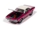 1971 Dodge Challenger R/T Pink Johnny Lightning Classic Gold 1:64 Scale