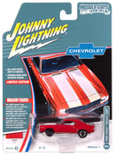 1969 Chevy Camaro Z28 Red Johnny Lightning Muscle Cars USA 1:64 Scale