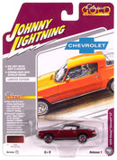 1975 Chevrolet Camaro Red Johnny Lightning Classic Gold 1:64 Scale