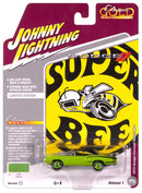 1970 Dodge Super Bee Green Johnny Lightning Classic Gold 1:64 Scale