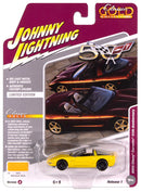 2003 Chevrolet Corvette 50th Anniversary Yellow Johnny Lightning Classic Gold 1:64 Scale