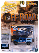 2006 Hummer H1 Off Road Dark Blue Johnny Lightning Street Freaks 1:64 Scale
