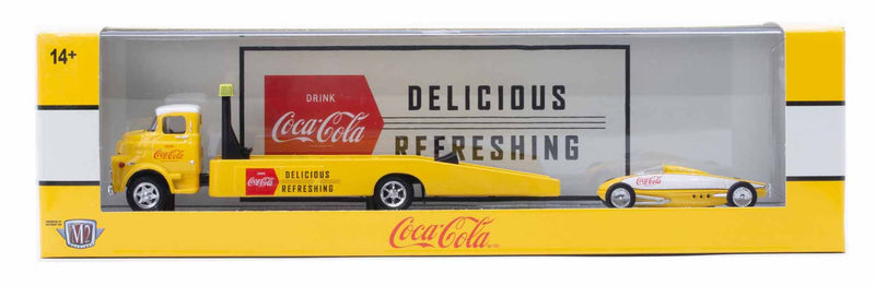 1958 Dodge COE & Belly Tanker M2 Machines 1:64 Scale Auto Haulers Coca-Cola Release TW29