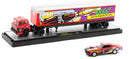 1957 Ford COE & 1970 Mustang M2 Machines 1:64 Scale Auto Haulers Coca-Cola Release TW32