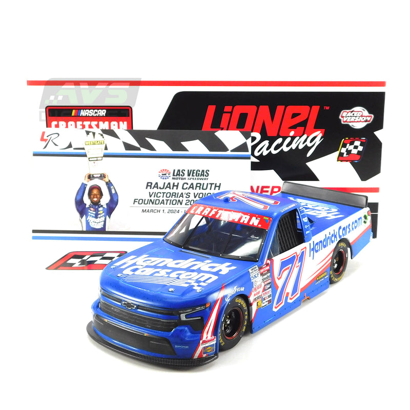 Rajah Caruth 2024 Hendrickcars.com Win 1:24 Nascar Diecast