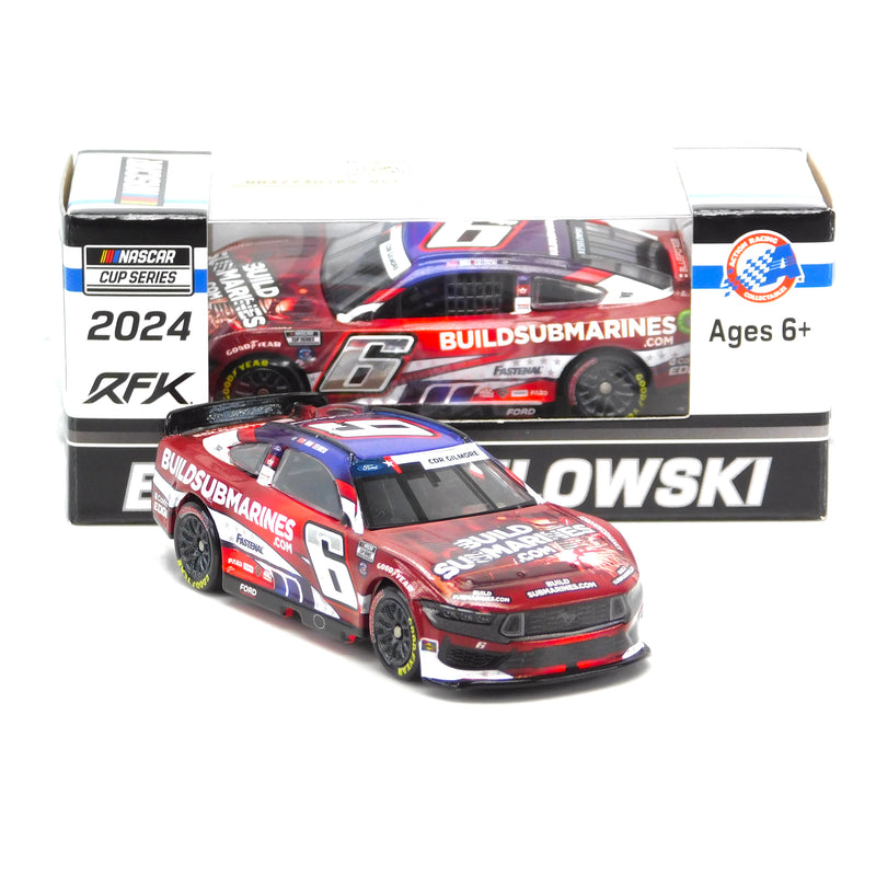 Brad Keselowski 2024 BuildSubmarines.com Salutes 1:64 Nascar Diecast