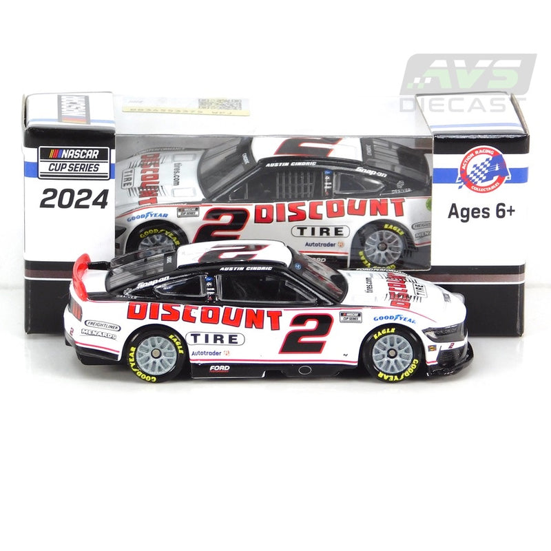 Austin Cindric 2024 Discount Tire 1:64 Nascar Diecast