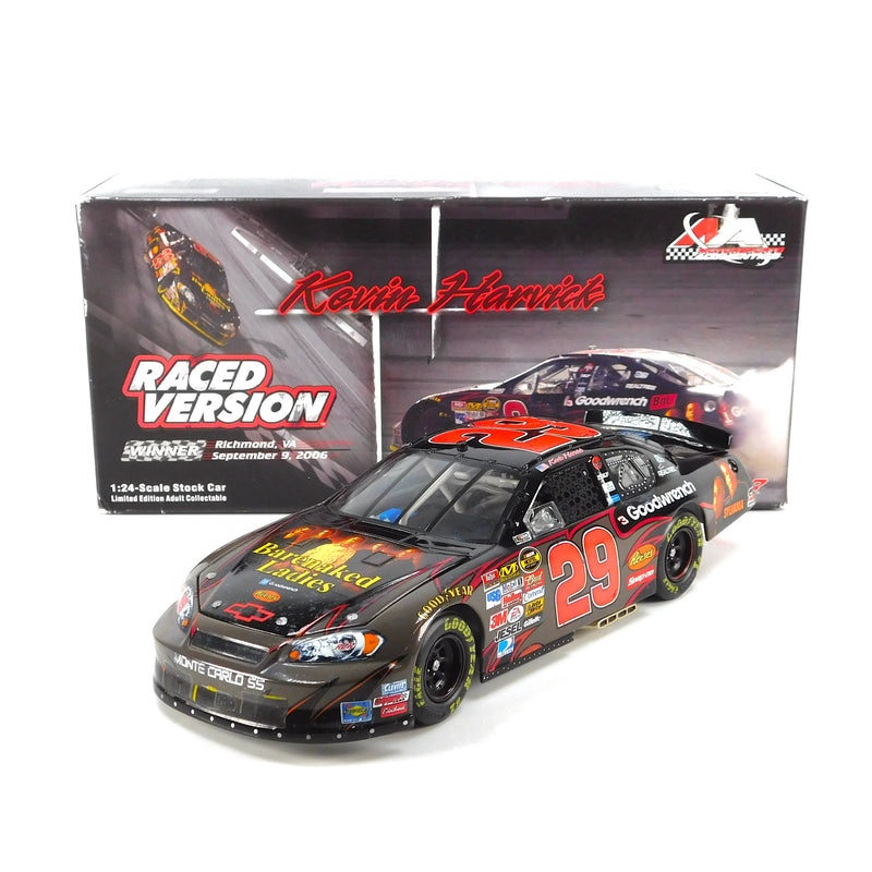 *Pre-Owned* Kevin Harvick 2006 Bare Naked Ladies Richmond Win 1:24 Nascar Diecast