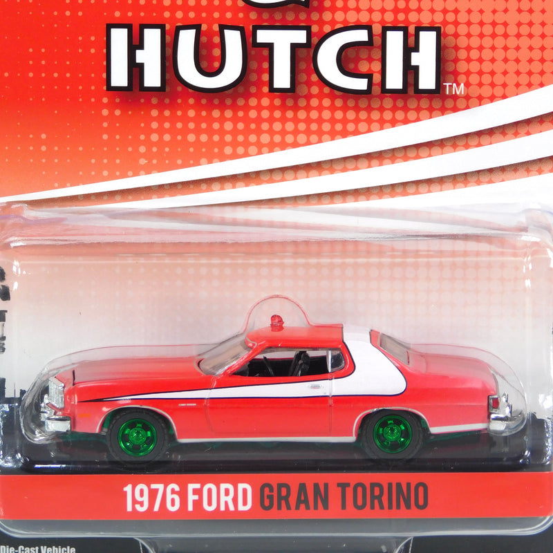 Green Machine Hollywood 44855-F 1976 Ford Gran Torino (Dirty Version) Starksy & Hutch 1:64 Diecast