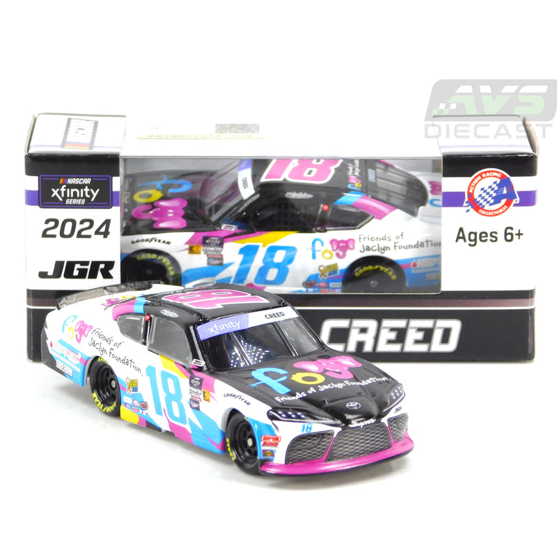 Sheldon Creed 2024 Friends of Jaclyn Foundation 1:64 Nascar Diecast