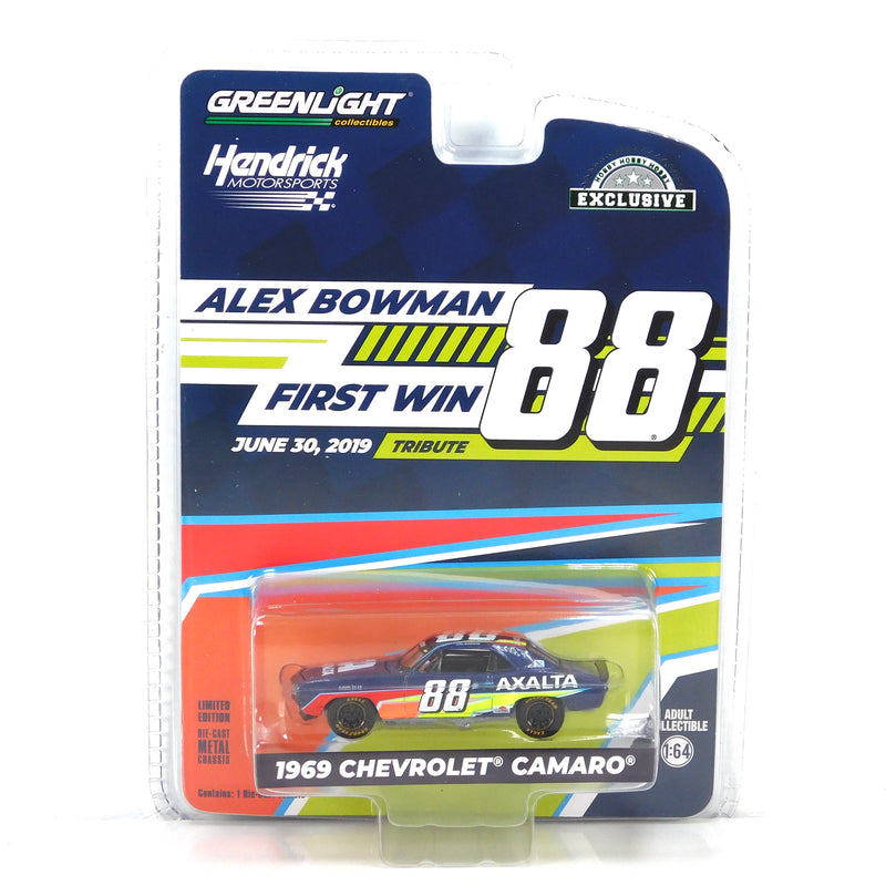 Hobby Exclusive 30497 1969 Chevrolet Camaro Alex Bowman First Win 1:64 Diecast