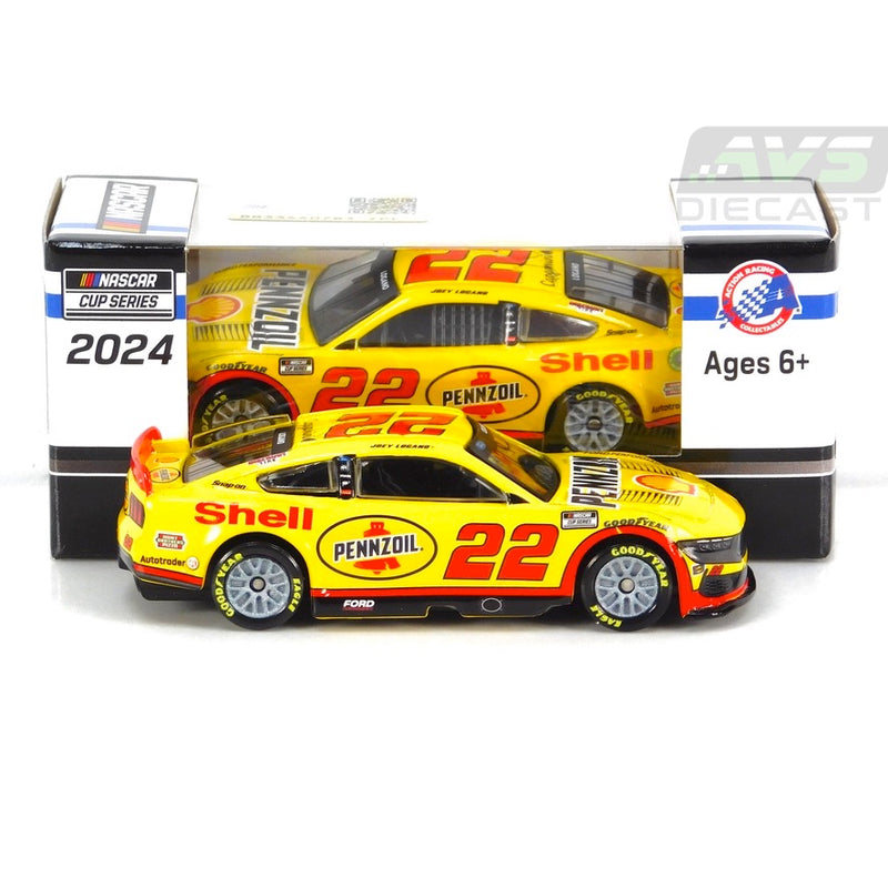 Joey Logano 2024 Shell-Pennzoil 1:64 Nascar Diecast