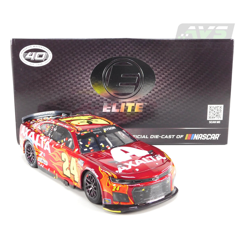 William Byron 2024 HMS 40th Anniversary Martinsville Win Elite 1:24 Nascar Diecast