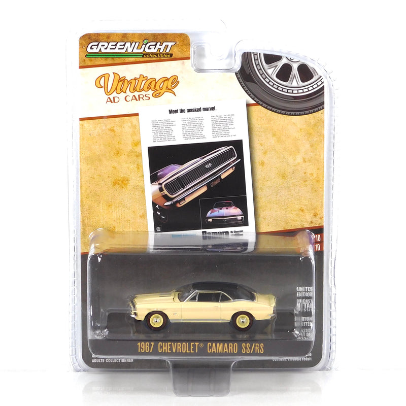 Vintage Ad Cars 39140C 1967 Chevrolet Camaro SS/RS 1:64 Diecast