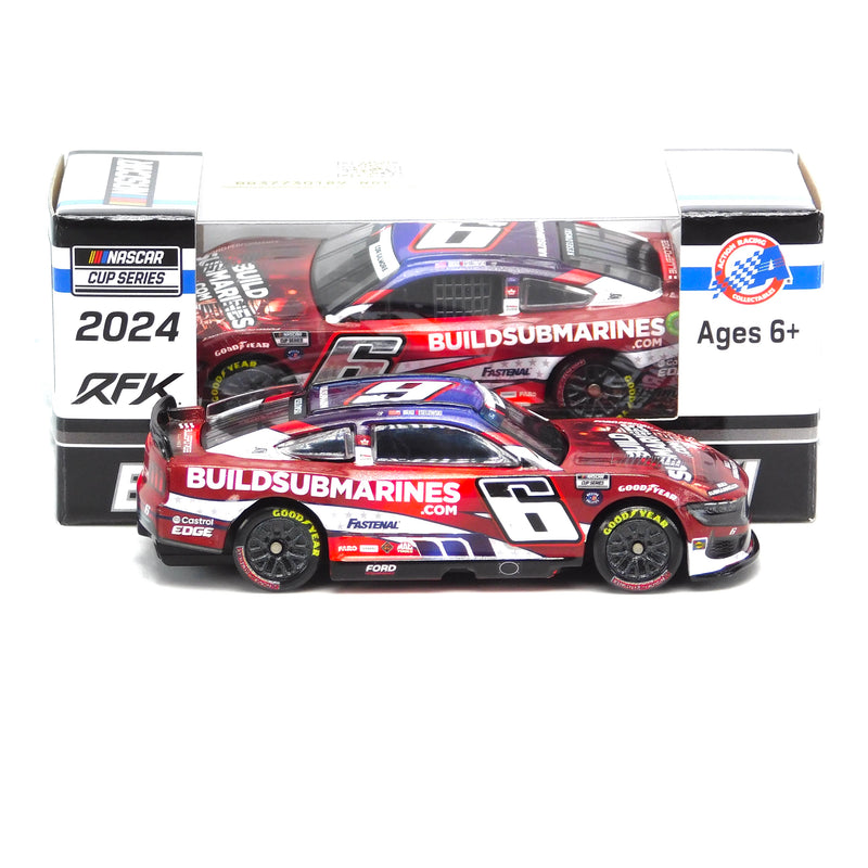 Brad Keselowski 2024 BuildSubmarines.com Salutes 1:64 Nascar Diecast