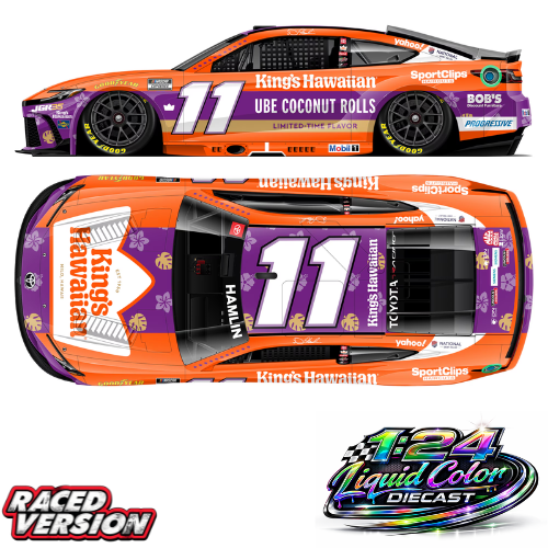 *Preorder* Denny Hamlin 2026 King's Hawaiian Coconut Rolls Liquid Colo