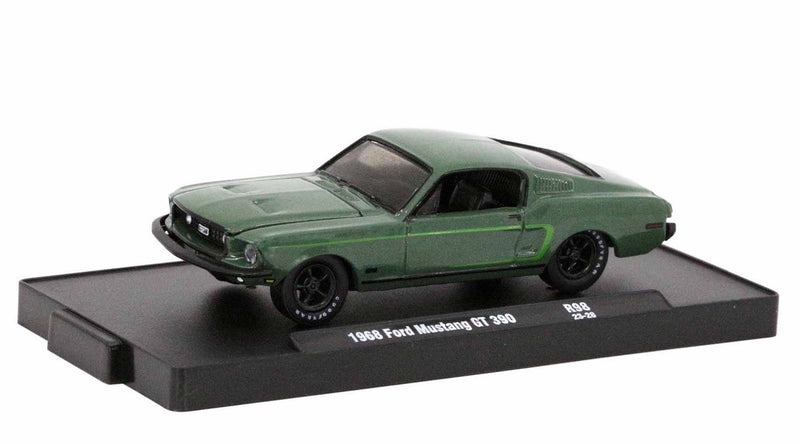 1968 Ford Mustang GT-390 M2 Machines 1:64 Scale Auto Drivers Release 98
