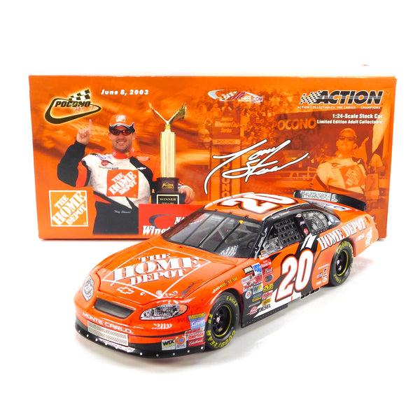 *Pre-Owned* Tony Stewart 2003 Home Depot Pocono Win 1:24 Nascar Diecast