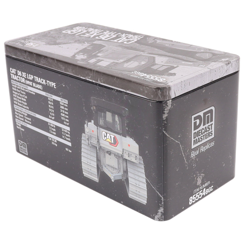 1:50 Cat Caterpillar D6 LGP VPAT Track-Type Tractor – Black Centennial Edition – Diecast Masters