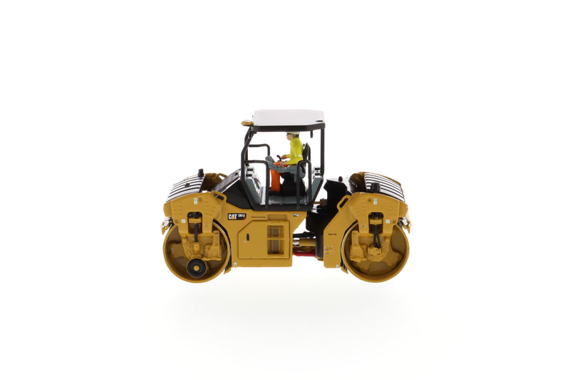 Caterpillar CB-13 Tandem Vibratory Roller with ROPS 1:50 Scale Diecast 85594