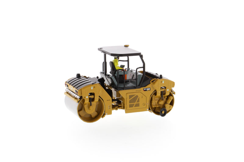 Caterpillar CB-13 Tandem Vibratory Roller with ROPS 1:50 Scale Diecast 85594