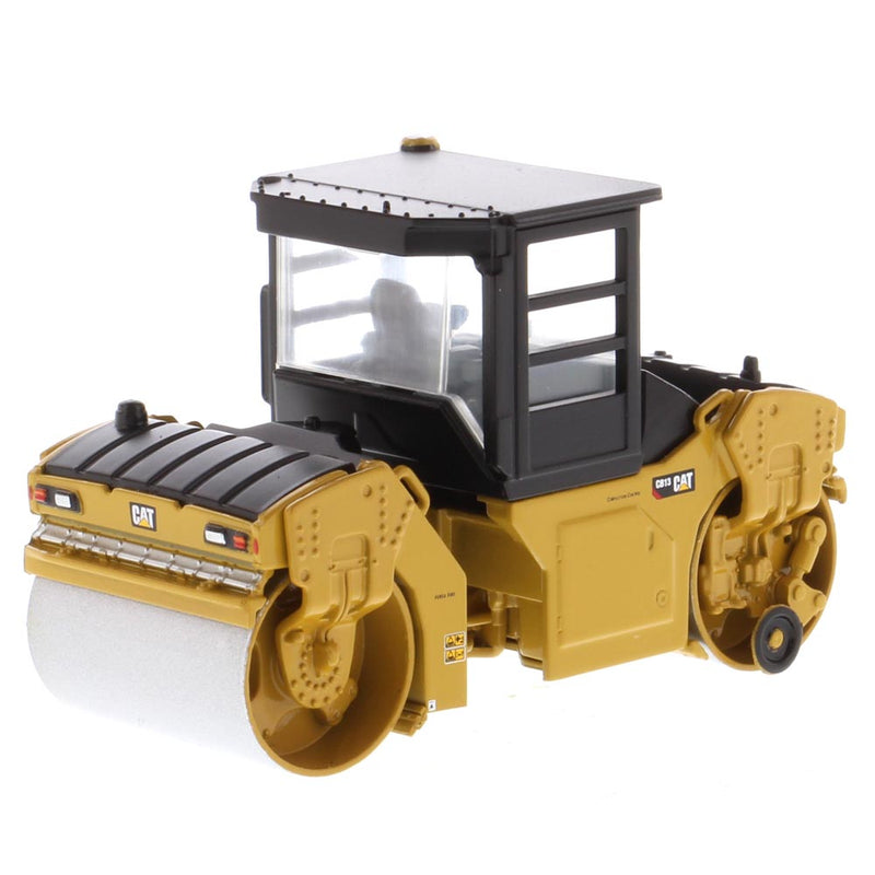 Caterpillar CB-13 Tandem Vibratory Roller with Cab 1:64 Scale Diecast 85631