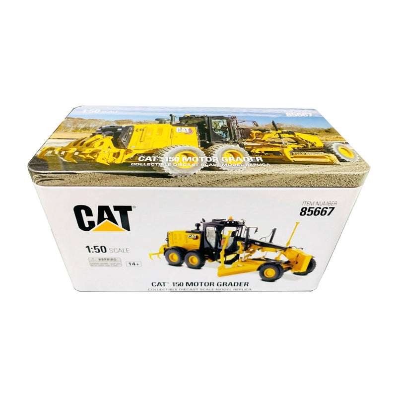 Caterpillar 150 Motor Grader 1:50 Scale Diecast 85667