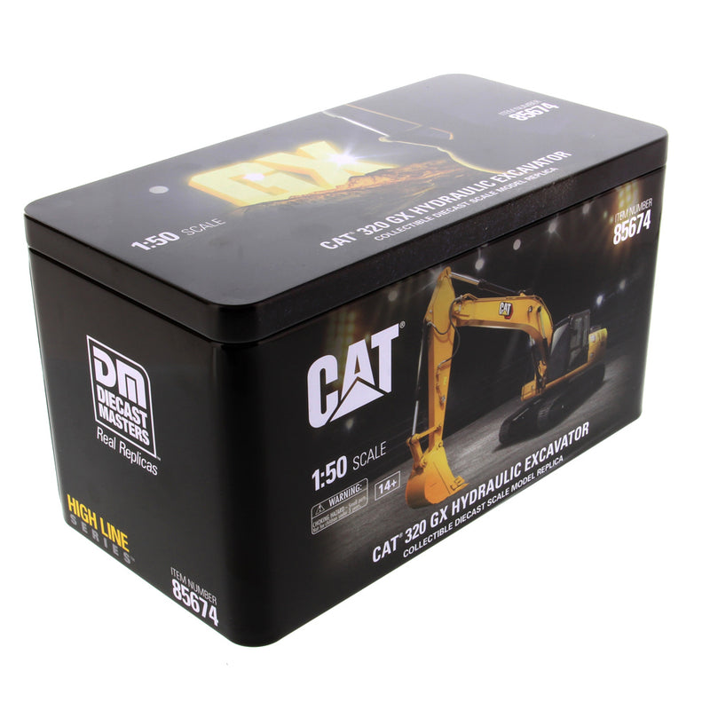 Caterpillar 320 GX Hydraulic Excavator 1:50 Scale Diecast 85674