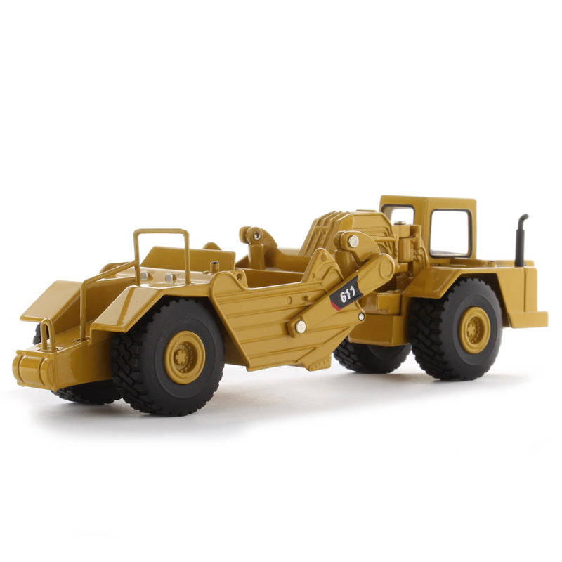 Caterpillar Wheel Tractor 611 Scraper 1:64 Scale Diecast 85695