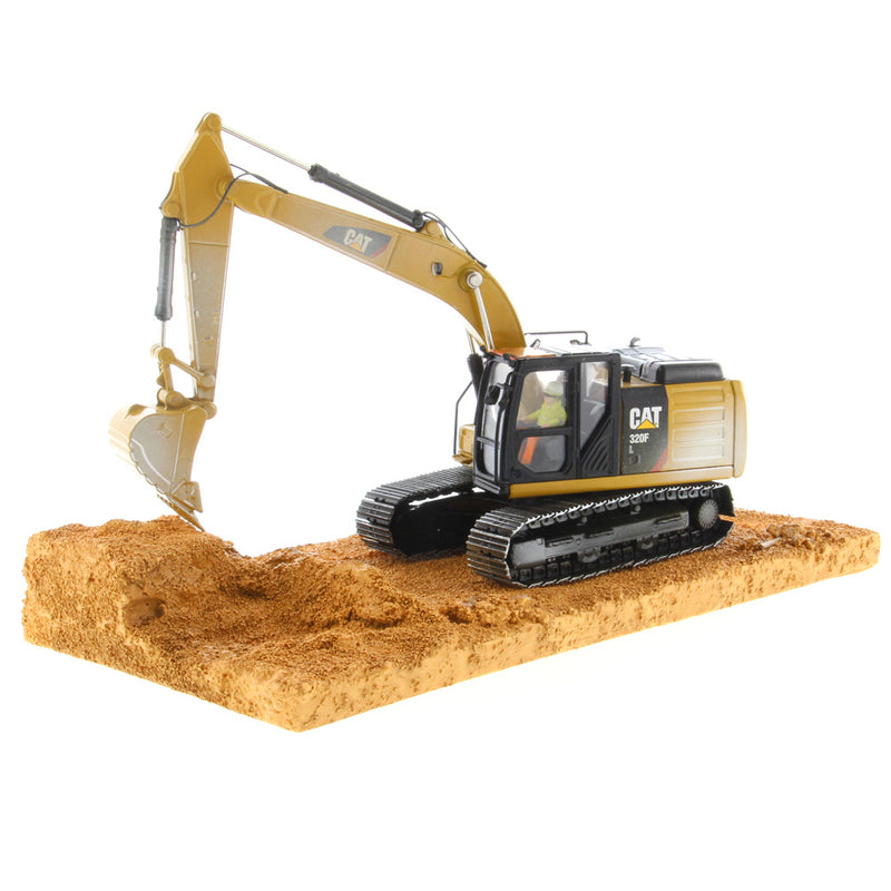 Caterpillar 320F Weathered Excavator 1:50 Scale Diecast 85701