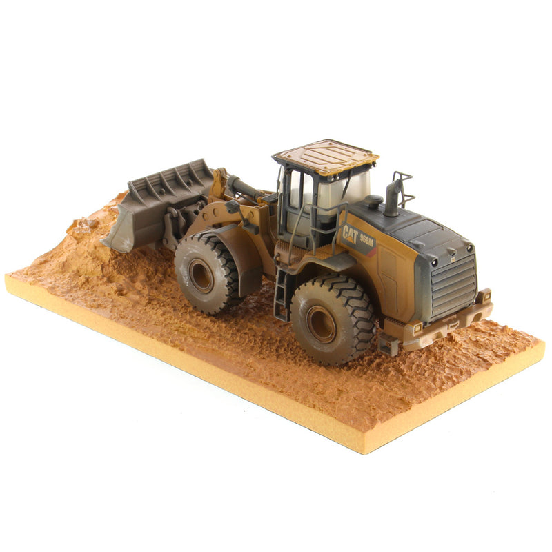 Caterpillar 966M Weathered Wheel Loader 1:50 Scale Diecast 85703