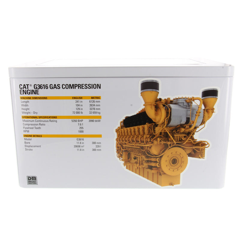 Caterpillar G3616 A4 Gas Compression Engine 1:25 Scale Diecast 85706