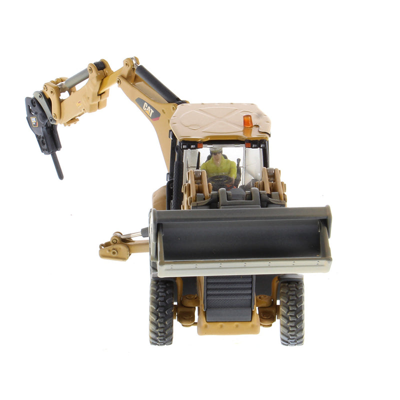 Caterpillar 420F2 IT Backhoe Loader Weathered 1:50 Scale Diecast 85755