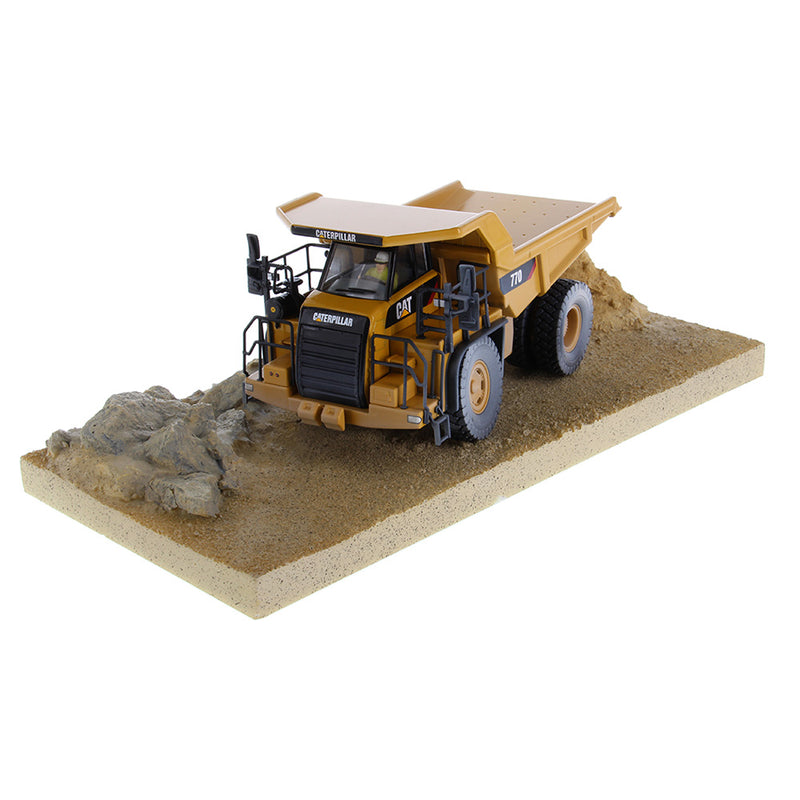 1:50 Cat 770 Off-Highway Truck – Weathered Series by Diecast Masters