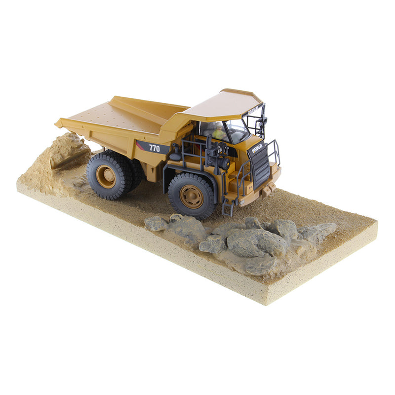 1:50 Cat 770 Off-Highway Truck – Weathered Series by Diecast Masters
