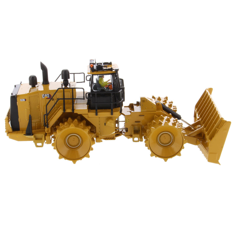 Caterpillar 836 Landfill Compactor 1:50 Scale Diecast 85763