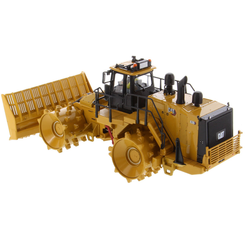 Caterpillar 836 Landfill Compactor 1:50 Scale Diecast 85763