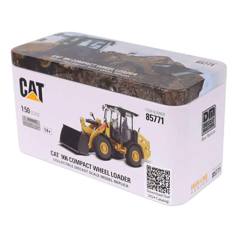 Caterpillar 906 Compact Wheel Loader 1:50 Scale Diecast 85771