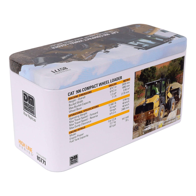 Caterpillar 906 Compact Wheel Loader 1:50 Scale Diecast 85771