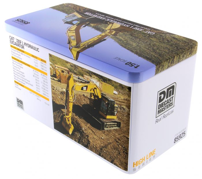 Caterpillar 335F L Hydraulic Excavator 1:50 Scale Diecast 85925