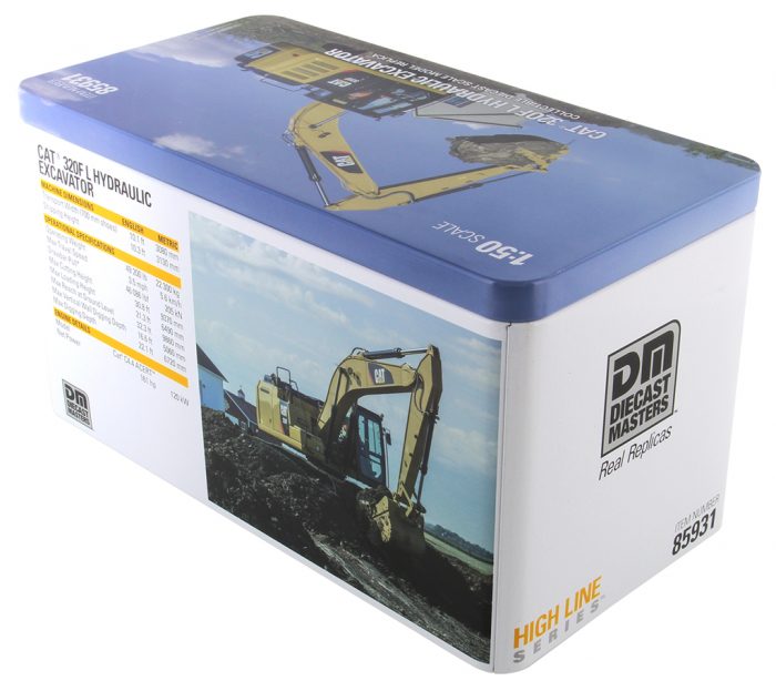 Caterpillar 320F Hydraulic Excavator 1:50 Scale Diecast 85931