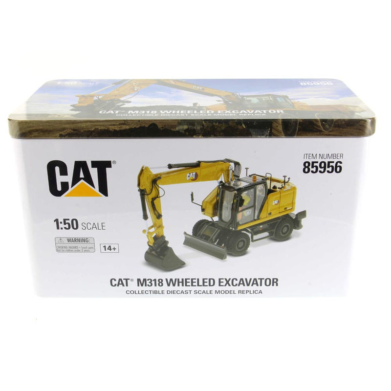 Caterpillar M318 Wheeled Excavator 1:50 Scale Diecast 85956