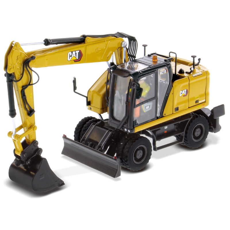 Caterpillar M318 Wheeled Excavator 1:50 Scale Diecast 85956