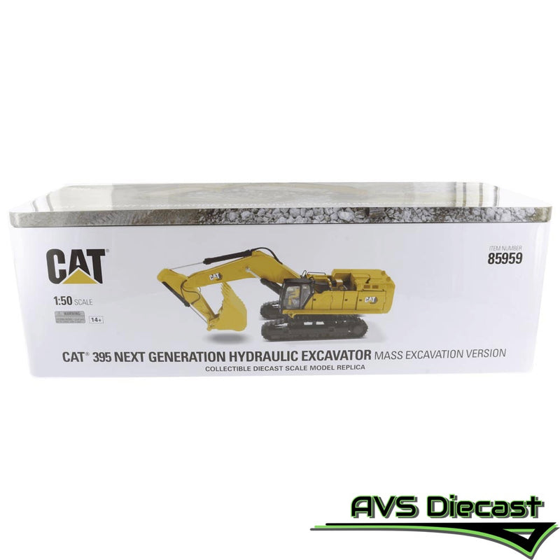 Caterpillar 395 Large Hydraulic Excavator 1:50 Scale Diecast 85959