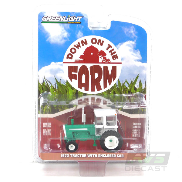 Down on the Farm 48090A 1973 Tractor with Closed Cab 1:64 Diecast