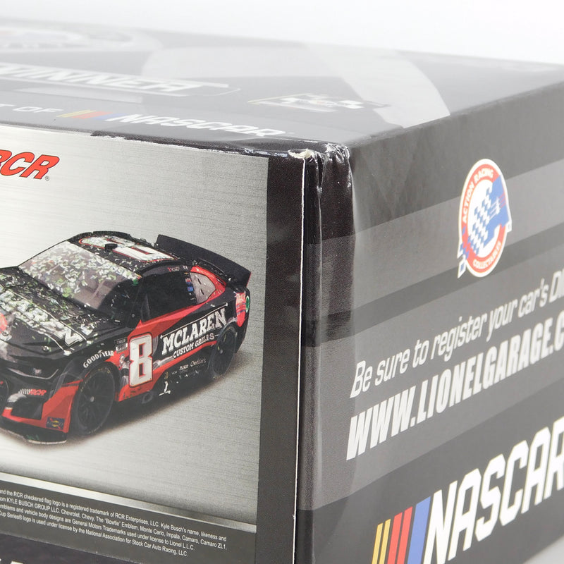 *Damaged Box* Kyle Busch 2023 McLaren Custom Grills Talladega Win 1:24 Nascar Diecast